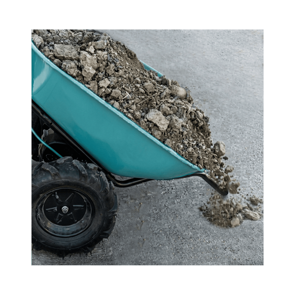 Entladerahmen für Akku-Schubkarre 8791590 (türkis), EXTOL INDUSTRIAL