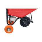 Elektrische Schubkarre mit Akku, 80L Mulde, EXTOL PREMIUM