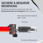 Elektrische Schubkarre mit Akku, 300kg, 300L Mulde, 40V, EXTOL PREMIUM