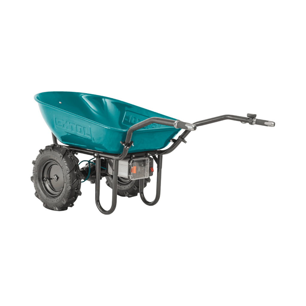 Elektrische Schubkarre mit Akku, 100L Mulde, EXTOL INDUSTRIAL