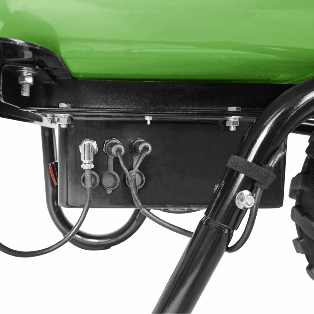 Elektrische Schubkarre mit Akku, 80L Mulde, EXTOL CRAFT