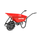 Elektrische Schubkarre mit Akku, 80L Mulde, EXTOL PREMIUM