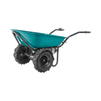 Elektrische Schubkarre mit Akku, 100L Mulde, EXTOL INDUSTRIAL