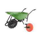 Elektrische Schubkarre mit Akku, 80L Mulde, EXTOL CRAFT